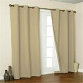 Commonwealth Home Fashions Commonwealth Home Fashion 54 in. Thermalogic Insulated Grommet Top Curtain, Khaki 70370-188-758-54